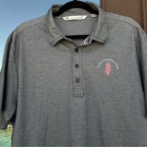 Travis Mathew Grey "Santa Fe Country Club" Golf Polo L